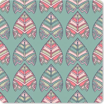 Produktbild von MuchoWow® Mauspad Mousepad Muster - Tribal - Retro 20x20 cm - Mousepads - Maus Mat - Pad - Mausunterlage - Desk Mat - Bureauartikeln