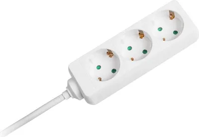 Image de URZ3070-1,5 Câble de rallonge blanc KEMOT 3 type de prise