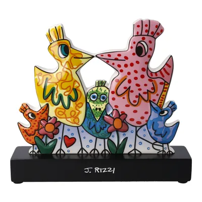 Produktbild von Goebel James Rizzi  - "Our colorful family" - Figur