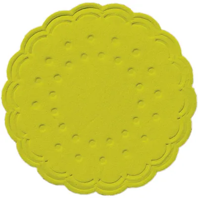 Produktbild von Duni Tassendeckchen 7,5cm kiwi 8lagig 250 Stück