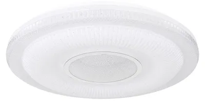 Produktbild von Smart LED Deckenleuchte, Fernbedienung, dimmbar, Kristalle