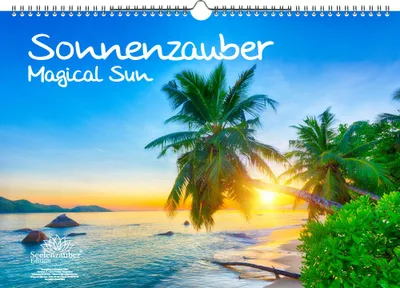 Produktbild von Sonnenzauber Immerwährender Kalender DIN A3 Sonne und Licht - Seelenzauber