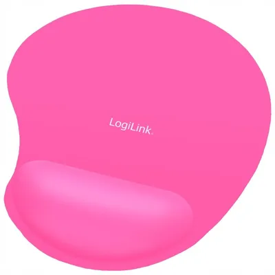 Produktbild von LogiLink Ergonomisches Gel-Mauspad mit Handgelenkauflage Rosa