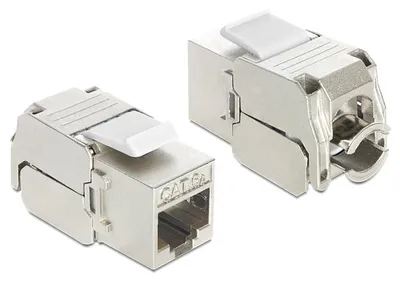 Produktbild von Delock Modulare Eingabe - CAT 6a - STP - RJ-45
