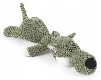 Obrázek produktu pro The Zoo Vlk pískací plyšová hračka pro psa 35cm