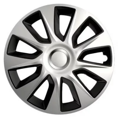 Obrázek produktu pro Kryty kol Versaco Stratos stříbrné/černé – 13''