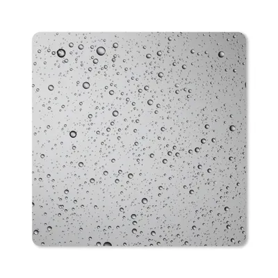Produktbild von MuchoWow® Mauspad Mousepad Wassertropfen auf einem Glas 20x20 cm - Mousepads - Maus Mat - Pad - Mausunterlage - Desk Mat - Bureauartikeln