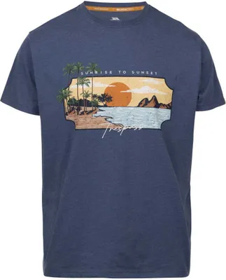 Produktbild von Trespass Pendla Kurzarm-t-shirt Blau L Mann Blau L