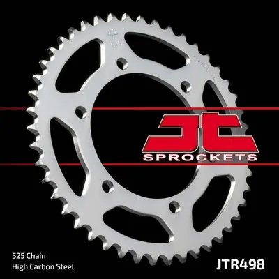 Produktbild von JTSPROCKETS Kettenrad JTR498.46 Hinten für SUZUKI MOTORCYCLES GSX-R Kohlenstoffstahl