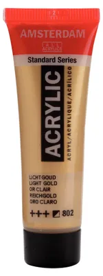 Produktbild von Amsterdam Standard Series Acrylfarbe Tube 20 ml Reichgold 802