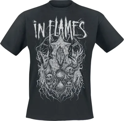 Produktbild von In Flames T-Shirt Herren Buried Time schwarz Band-Merch, Bands 100% Baumwolle M