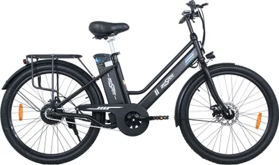 Obrázok produktu pre ONESPORT OT18 Electric Bike, 26*2.35 inch Tire 36V 14.4Ah Battery 100km Max Range IP54 Waterproof Max 120kg load Shimano 7 Gears - Black