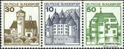 Produktbild von Briefmarken BRD (BR.Deutschland) 1977 Mi W67II Lettersetdruck gestempelt