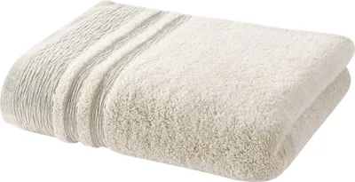 Produktbild von Duschtuch - Beige - 70 x 140 cm - Baumwolle