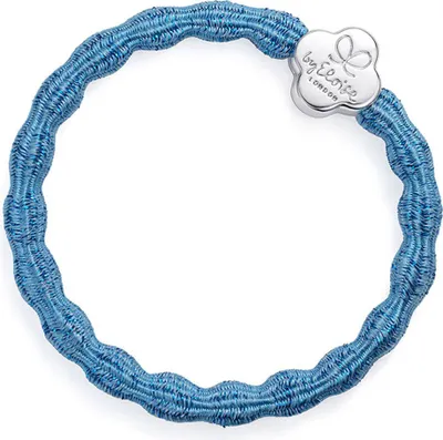 Produktbild von By Eloise London Metallic Silver Quatrefoil Sky Blue