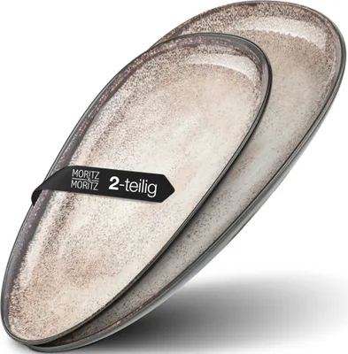 Produktbild von Moritz & Moritz VIDA 2x Servierteller Beige