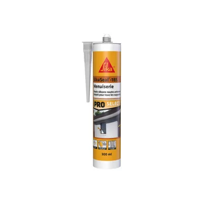 Produktbild von Silikonkitt SIKA Sikaseal-185 Tischlerei - Transparent - 300ml