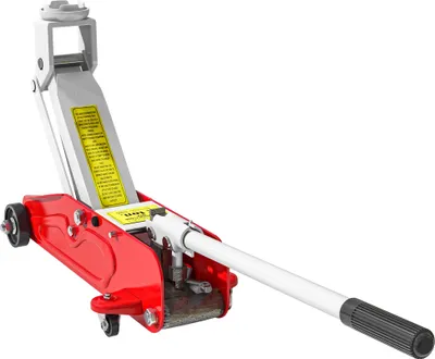 Produktbild von HOMCOM Hydraulischer Wagenheber 2t mit Überlastschutz, 120-300 mm, Rot Gelb