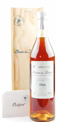 Produktbild von Armagnac 1966 Armagnac Baron de Lustrac - 0,7l