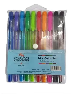 Immagine prodotto di Penne colorate, 10 colori - Koh-I-Noor