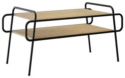 Productafbeelding van vidaXL Salontafel Sonoma-eik, 100 x 50 x 51 cm, houtvezel