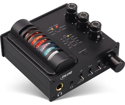 Immagine prodotto di Amplificatore per cuffie con equalizzatore, audio Hi-Res, HiFi, DSD, DAC USB