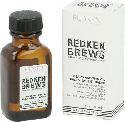 Produktbild von Redken 884486341792, Bartöl, Feuchtigkeitsspendend, Weichmachend, Beruhigend, Flasche, CAPRYLIC / CAPRIC TRIGLYCERIDE - PRUNUS ARMENIACA KERNEL OIL / APRICOT KERNEL OIL - PERSEA..., 30 ml