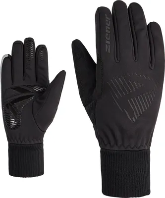 Produktbild von ZIENER DOMMI-Z bike glove junior unisex BLACK BLACK S