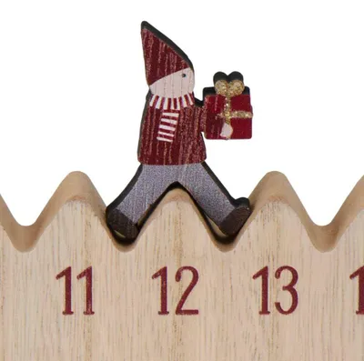 Produktbild von Ib Laursen Weihnachtskalender Wichtelmännchen Tage 1-24 (50cm)