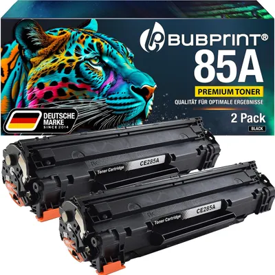 Immagine prodotto di Cartucce toner Bubprint compatibili con HP 85A CE285A, colore nero
