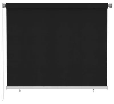 Immagine prodotto di vidaXL Tenda a rullo per esterni 180x140 cm nero