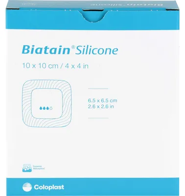 Produktbild von Biatain Silicone Schaumverband, 10 St VER