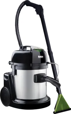 Obrázok produktu pre Fakir Deluxe 9800s, 2200 W, Cylindrový vysávač, Suché a mokré, 22 L, Čierna, Strieborná
