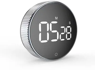 Image de Minuteries numériques électroniques avec chronomètre, affichage LED, réveil et comptage manuel.
