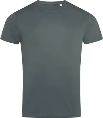Zdjęcie produktu dla Stedman ST8000 | Crew Neck Active Sports T-Shirt + ACTIVE-DRY - Kolor: Granite Grey - Rozmiar: L