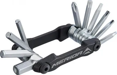Produktbild von Merida Multitool Merida 11 In 1 11 schwarz - kompaktes Fahrrad-Werkzeug für u...