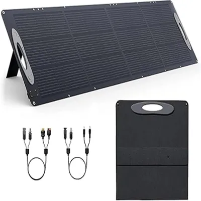 Imagen del producto de Panel solar - Energía solar - Plegable - Portátil - Panel solar portátil - 210W - Resistente al agua (IP68)