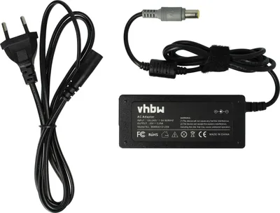 Produktbild von vhbw Netzteil Ersatz für IBM / Lenovo 92P1160, 92P1159, 92P1212, 92P1211, 40Y7700, 40Y7696, 92P1153, 41N8460, 92P1253 für Notebook - 200 cm, 65 W