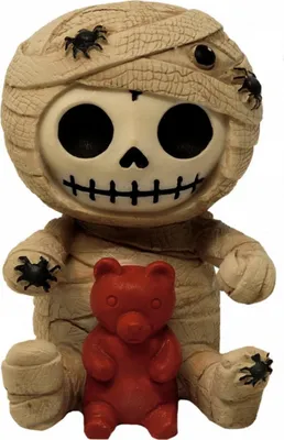 Produktbild von Kleine Mummy Furrybones Figur - Skelettfigur als Geschenkidee