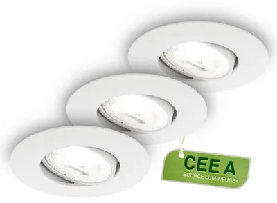 Productafbeelding van Briloner LED inbouwspots, set van 3, model KULANA A