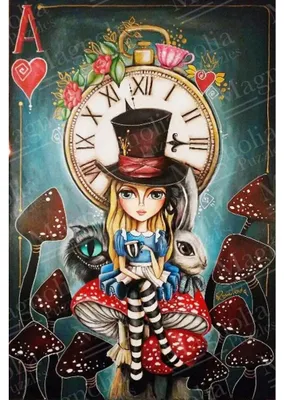 Produktbild von Magnolia Puzzle Tea Time mit Alice - 1000 Teile Jigsaw