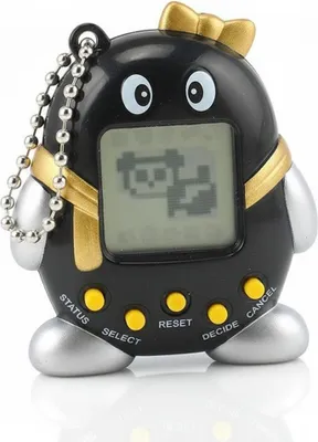 Produktbild von Elektronisches Haustier Tamagotchi Retro Kultspiel mit Kette & Soundeffekten - Lernspielzeug