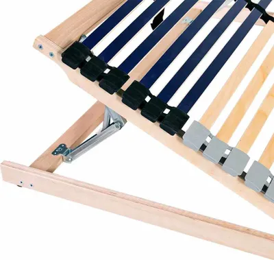 Immagine prodotto di vidaXL Letto a doghe marrone 80 x 190 cm in legno massiccio di faggio
