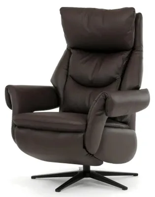 Obrázek produktu pro Autronic Relaxační křeslo TV-B3980 BR3 - hnědá kůže