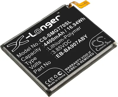 Obrázok produktu pre TECHTEK Batéria kompatibilná s [Samsung] Galaxy S10 Lite, SM-G770, SM-G770F, SM-G770F/DS, SM-G770F/DSM, SM-G770U1 nahrádza EB-BA907ABY, pre GH82-2