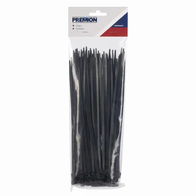 Zdjęcie produktu dla PREMION PRER00031 - Taśmy ściągające 5 x 250mm czarne 125szt