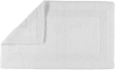 Produktbild von Cawö Wende-Badteppich uni Farbe weiss Größe 60x100