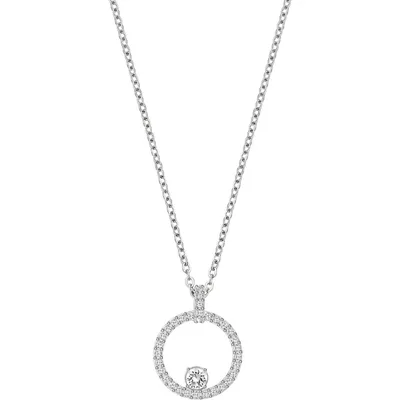 Produktbild von Swarovski Damen Halskette mit Anhänger Creativity Anhänger Weiß, Rhodiniert 5198686