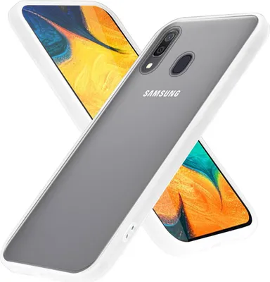 Produktbild von Cadorabo Hülle für Samsung Galaxy A20 / A30 / M10s Schutz Hülle in Transparent Handyhülle Hybrid Schutzhülle Etui TPU
