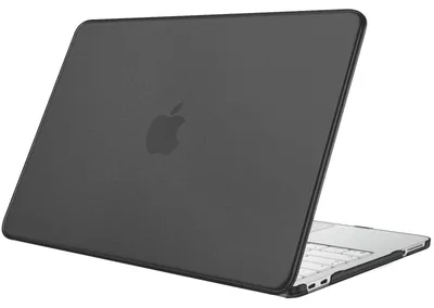 Produktbild von Fintie Hülle Kompatibel mit MacBook Neo 13 Zoll A3404 mit A18 Pro Chip 2026, Ultradünne Hartschale Schutzhülle Snap Cover, Schwarz(Matt)